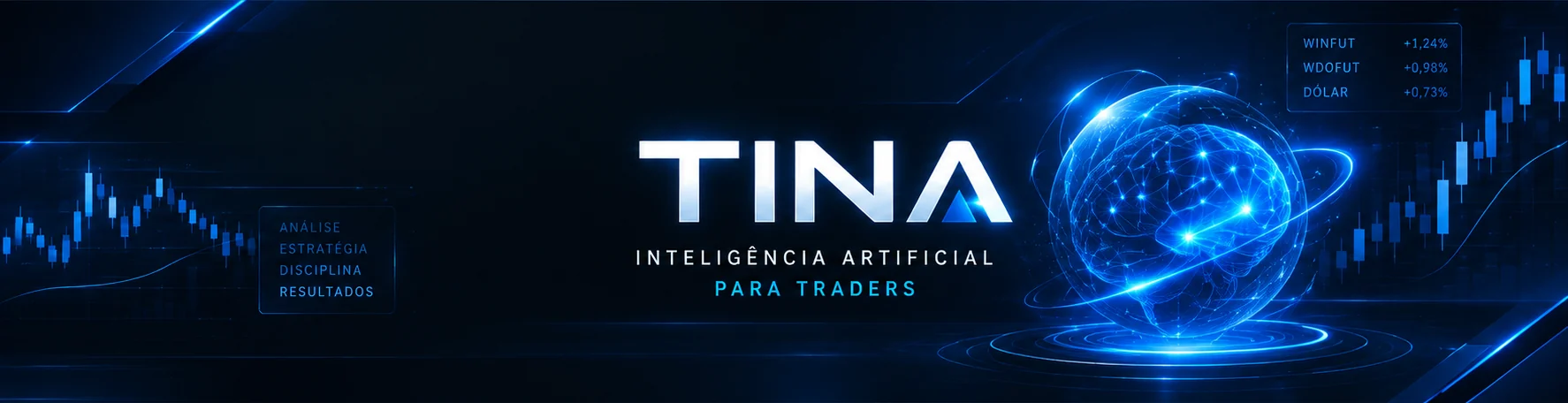 Tina AI Trader — Inteligência Artificial para Traders